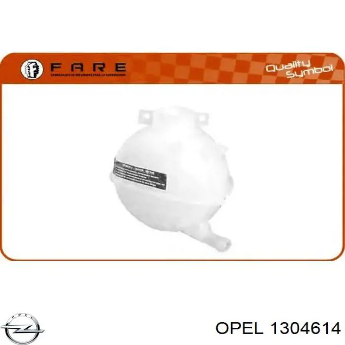 Do koszyka 90156938 Opel Zbiorniczek wyrównawczy układu chłodzenia