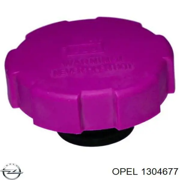 1304677 Opel Pokrywa (korek) zbiornika wyrównawczego