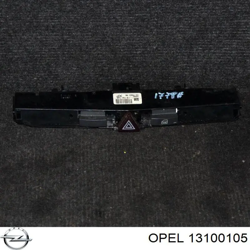 Do koszyka Przycisk włączania światła awaryjnego Opel Astra H L35