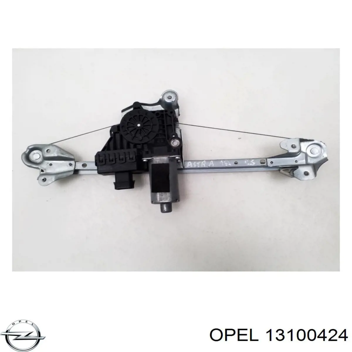 Mechanizm podnoszenia szyby drzwi tylnych prawych Opel 13100424 cena, od 47,67 USD