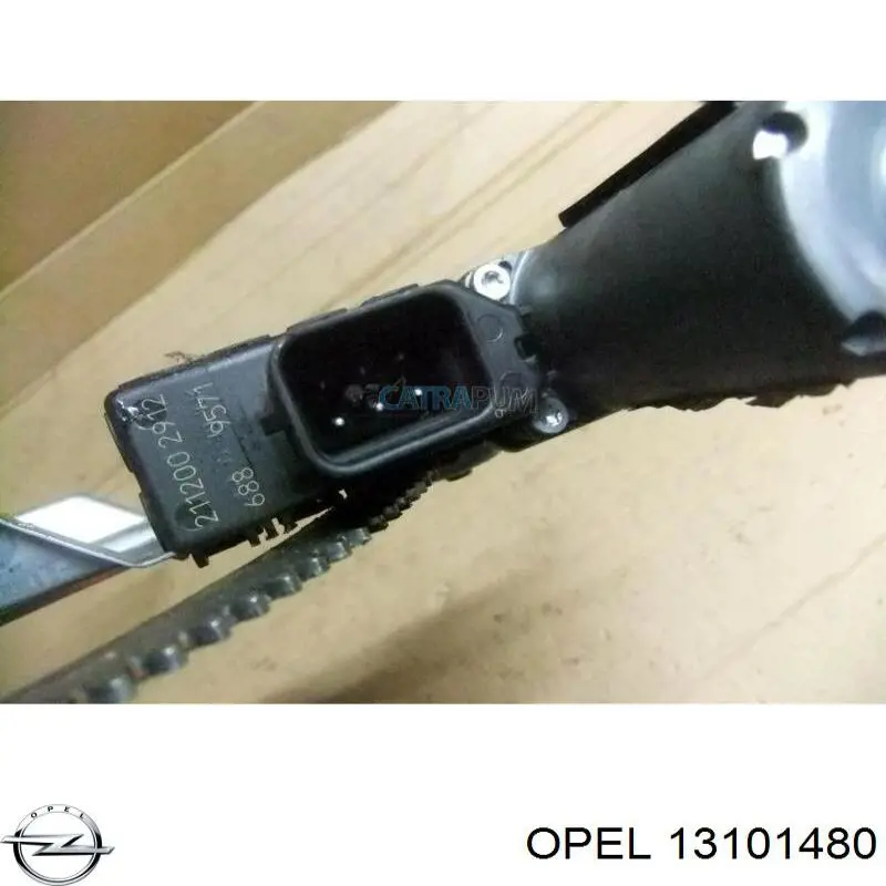 Silniczek podnośnika szyby drzwi przednich lewych Opel 13101480 cena, od 68,10 USD