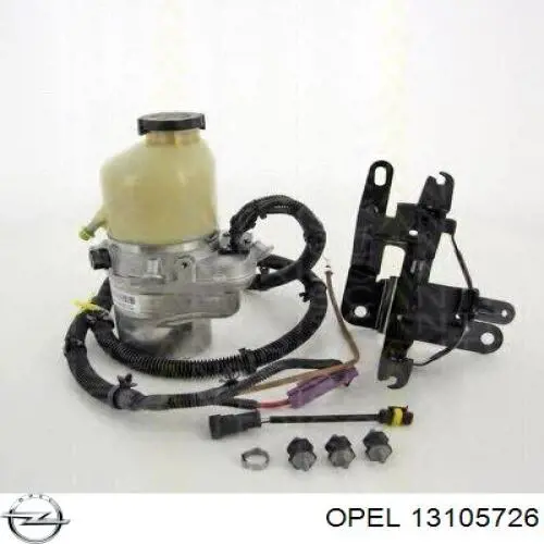 Do koszyka 13105726 Opel Pompa wspomagania hydraulicznego kierownicy