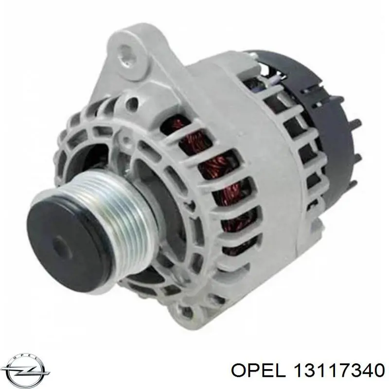 Alternator Opel 13117340 cena, od 114,07 USD