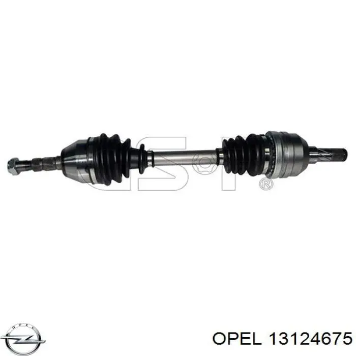 Do koszyka 374543 Opel Półoś napędowa przednia lewa