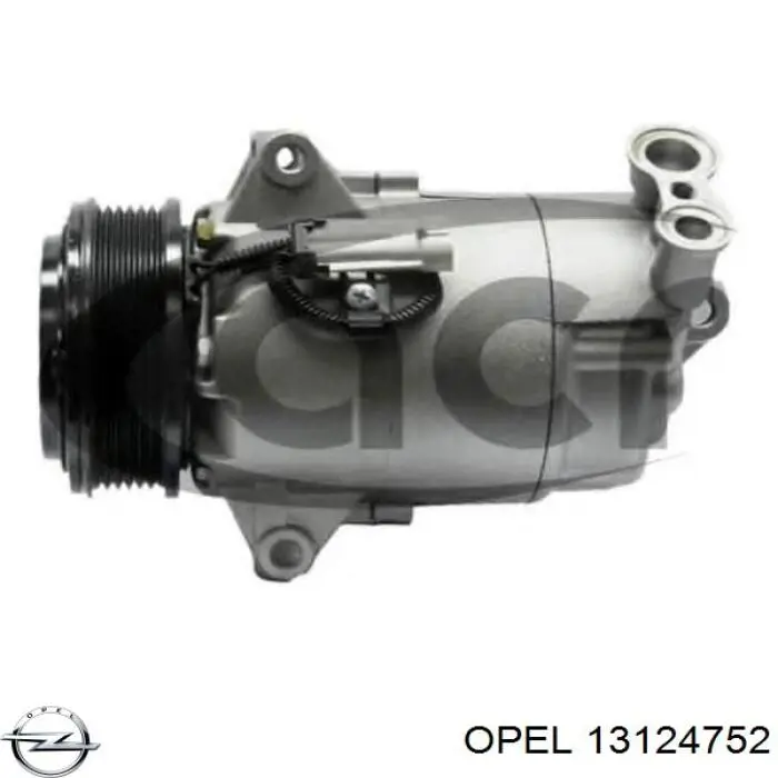 Sprężarka klimatyzacji Opel 13124752 cena, od 149,83 USD
