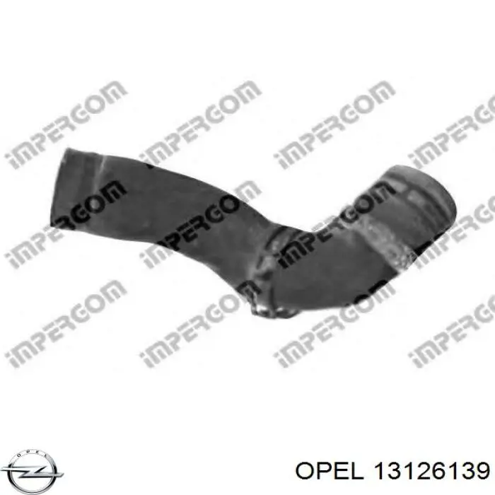 13126139 Opel Przewód (króciec) chłodnicy górny