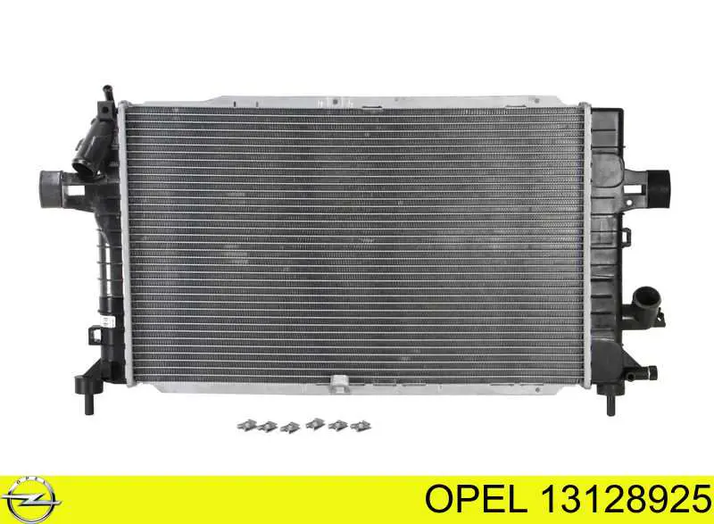 Chłodnica silnika Opel 13128925 cena, od 80,39 USD