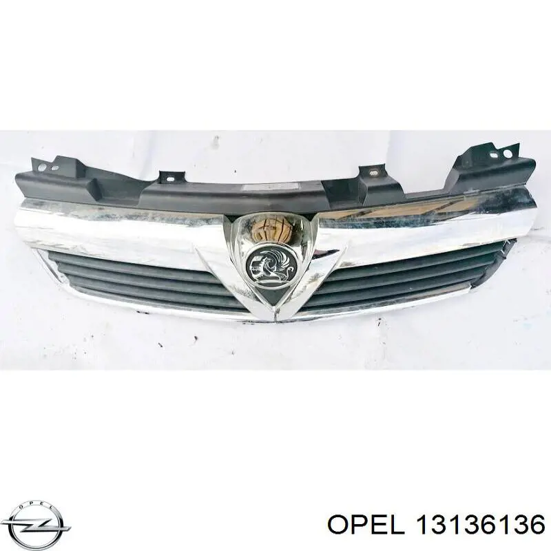 Atrapa chłodnicy do Opel Zafira B A05