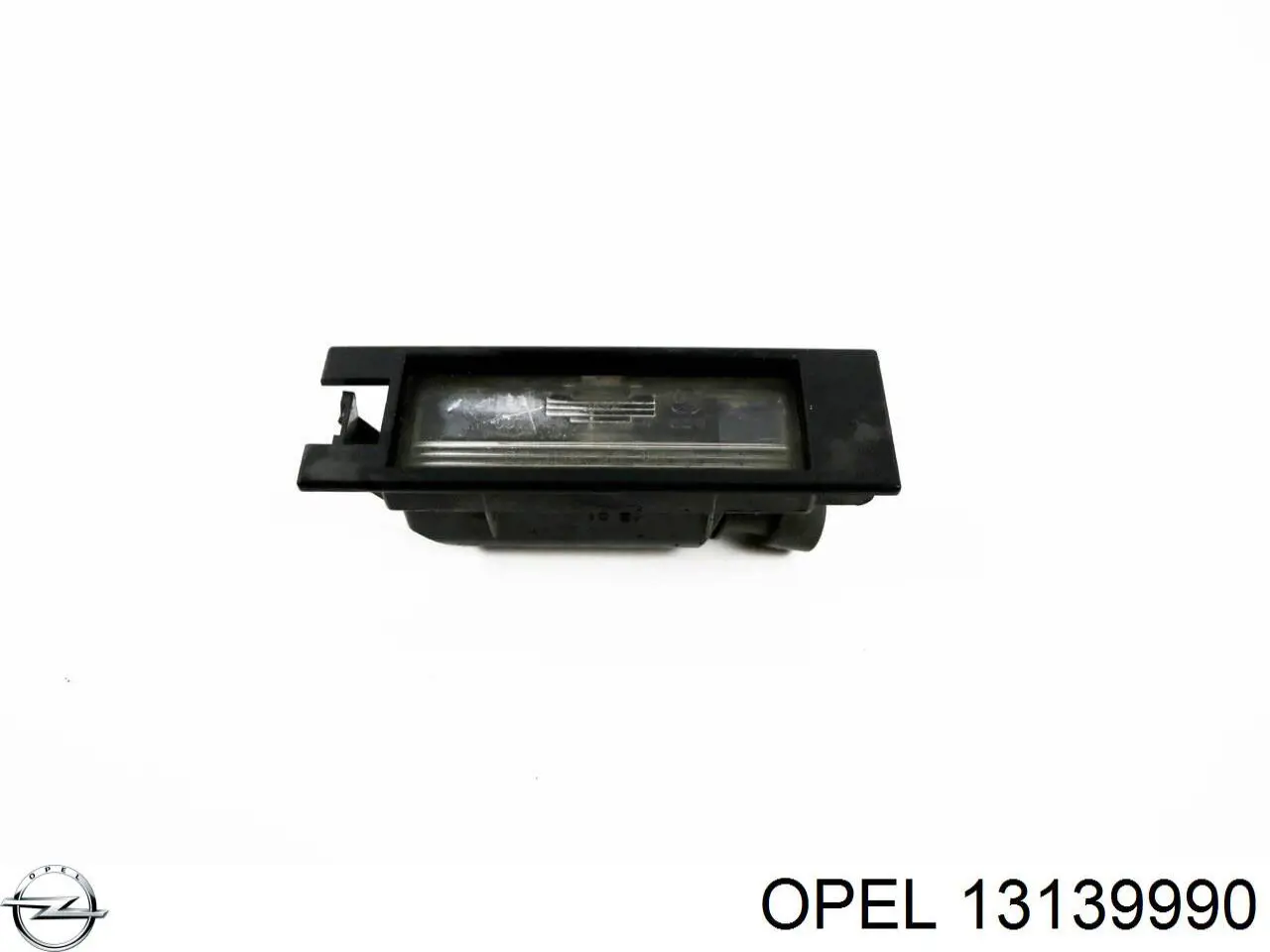13139990 Opel Lampa oświetlenia tylnej tablicy rejestracyjnej