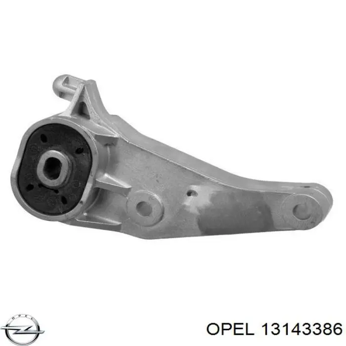 Do koszyka 13143386 Opel Wspornik tylnej poduszki (podpory) silnika