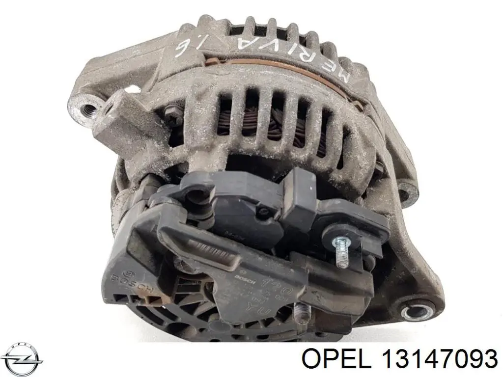 Do koszyka 13147093 Opel Alternator
