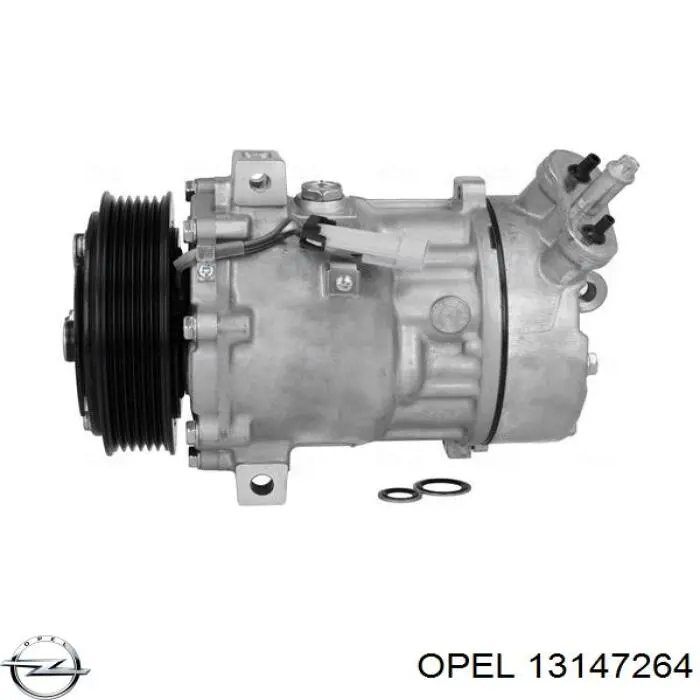 13147264 Opel Sprężarka klimatyzacji