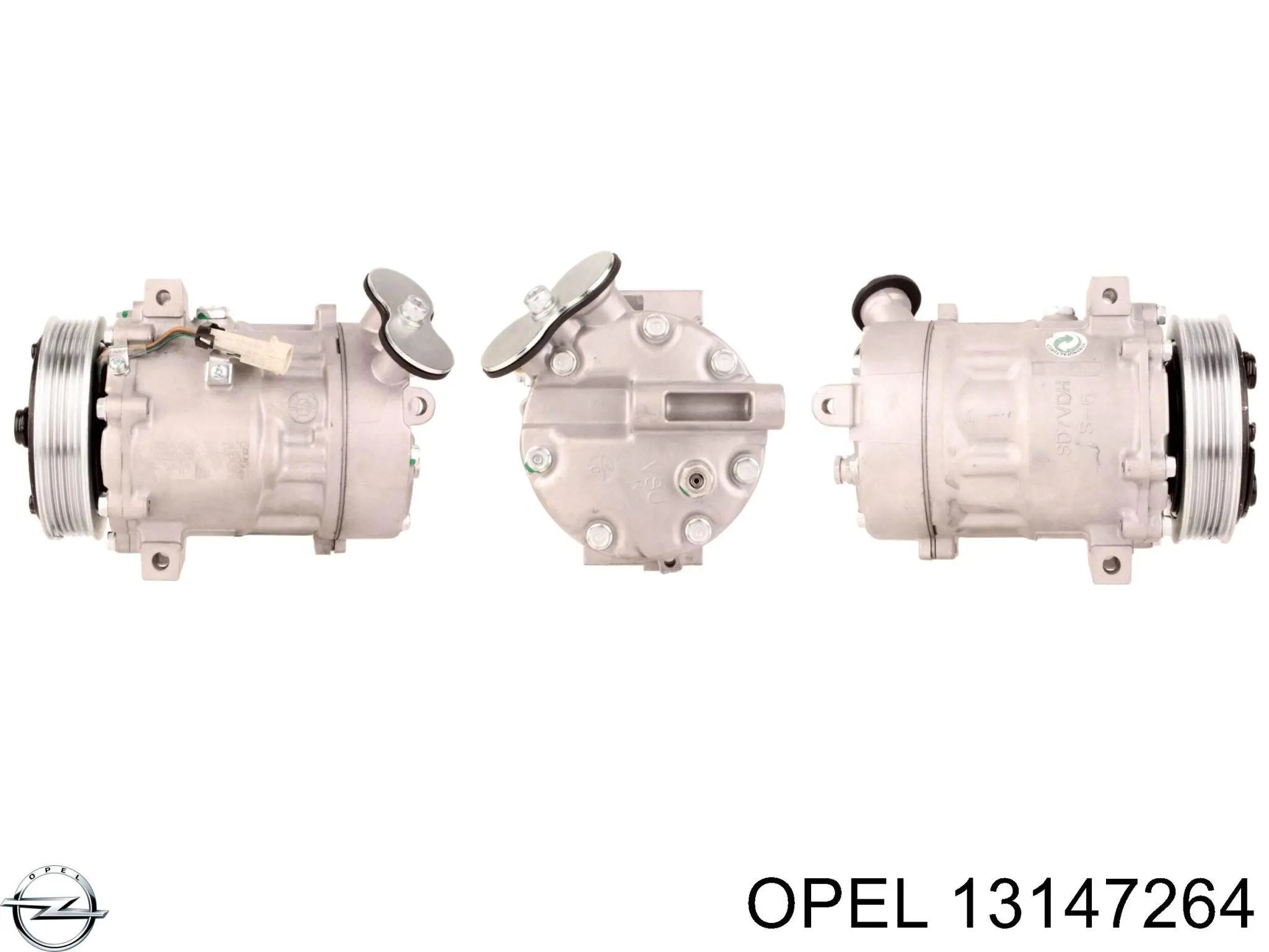 Sprężarka klimatyzacji Opel 13147264 cena, od 97,05 USD