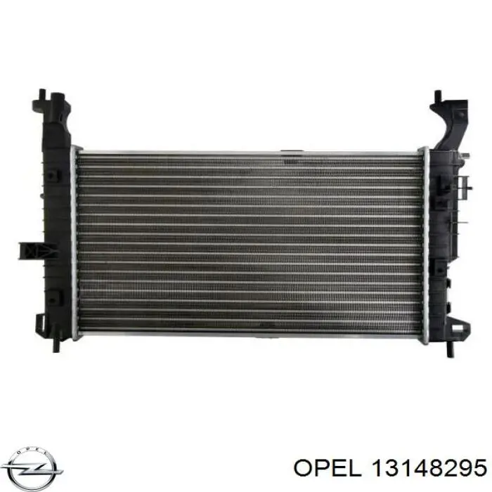 Do koszyka 13148295 Opel Chłodnica silnika