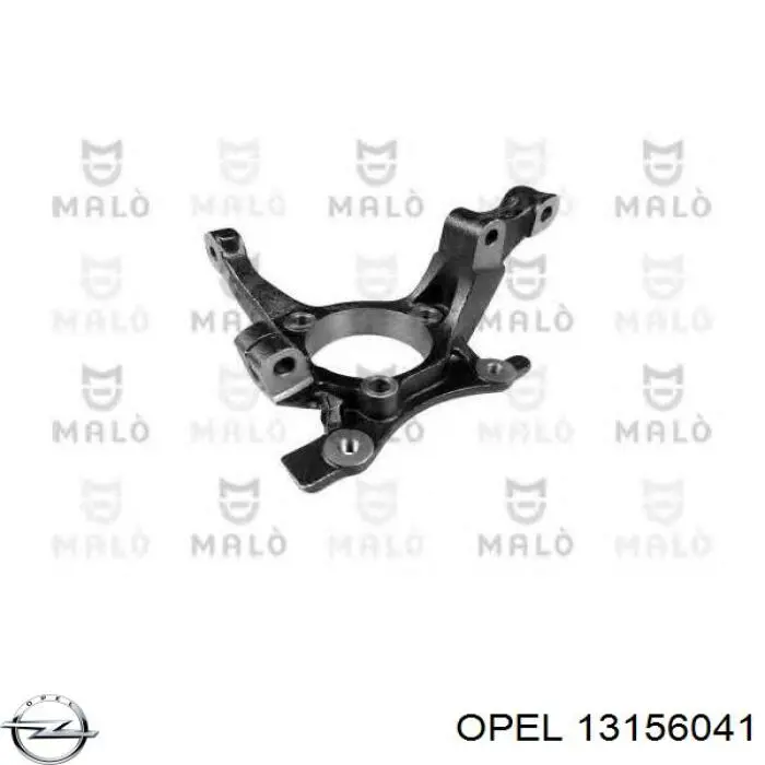 13156041 Opel Czop (zwrotnica) przedni lewy
