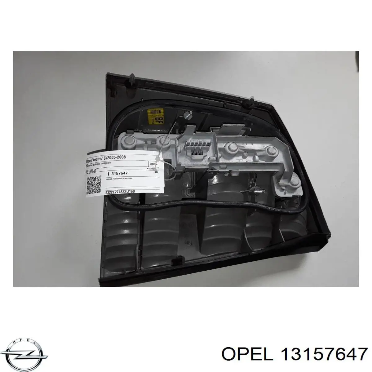 Lampa zespolona tylna prawa Opel 13157647 cena, od 62,99 USD