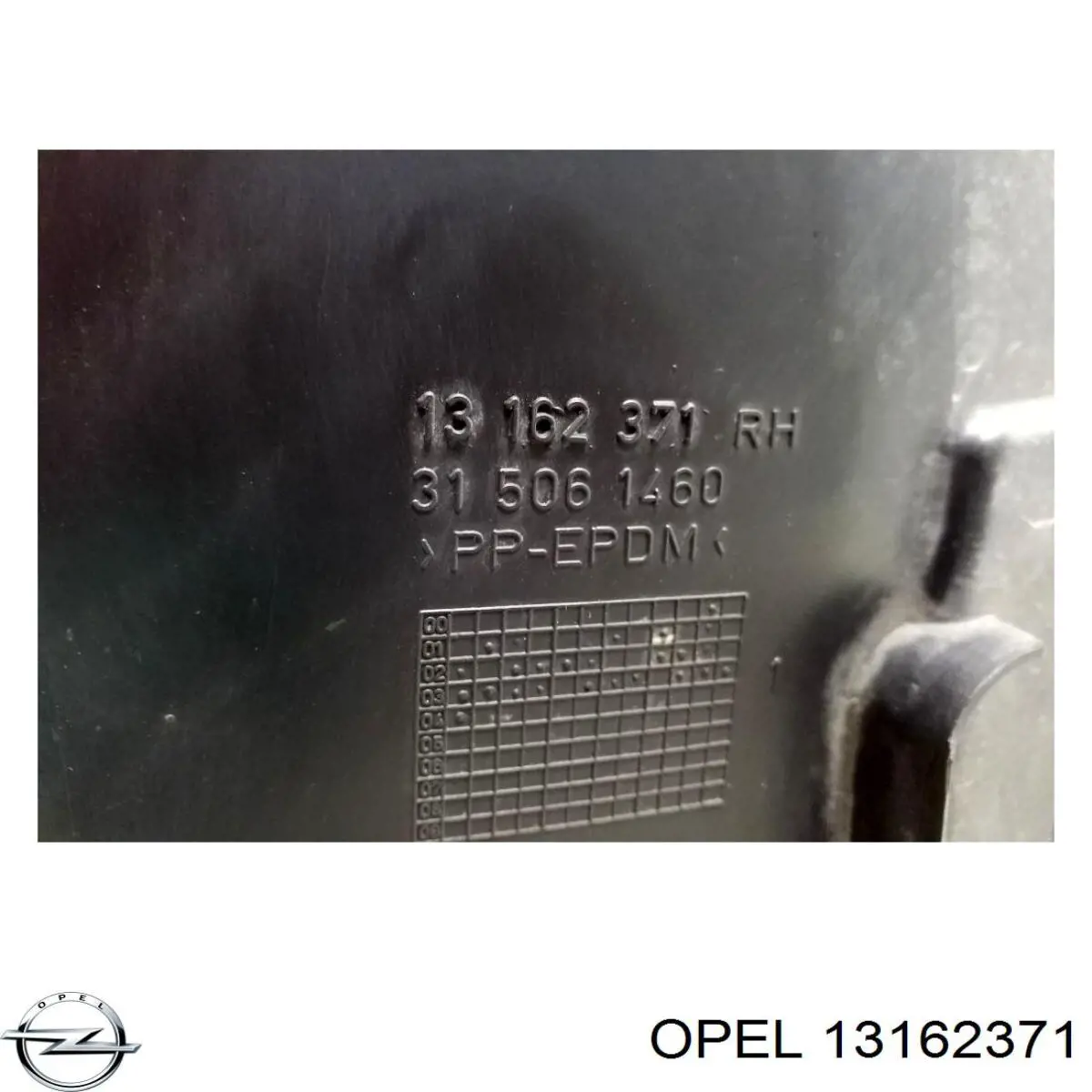  Nadkole błotnika przedniego prawe Opel Vectra 