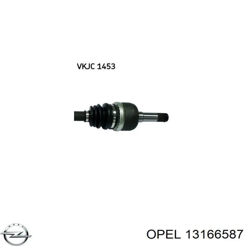 13166587 Opel Półoś napędowa przednia