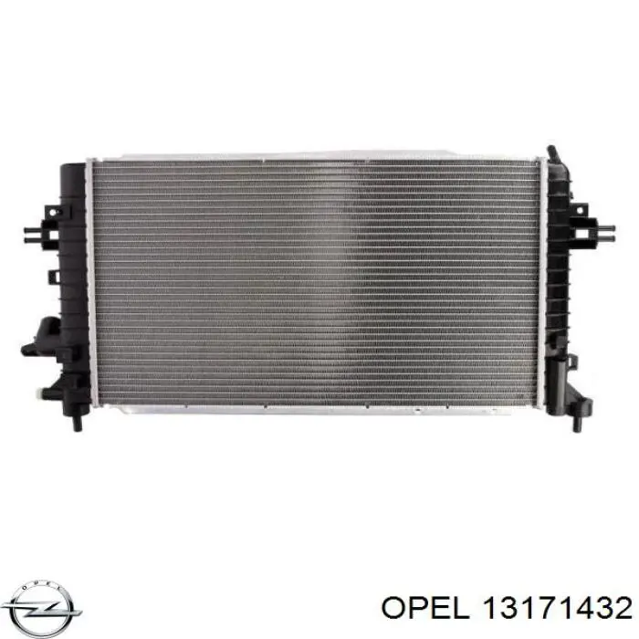 Do koszyka 13171432 Opel Chłodnica silnika