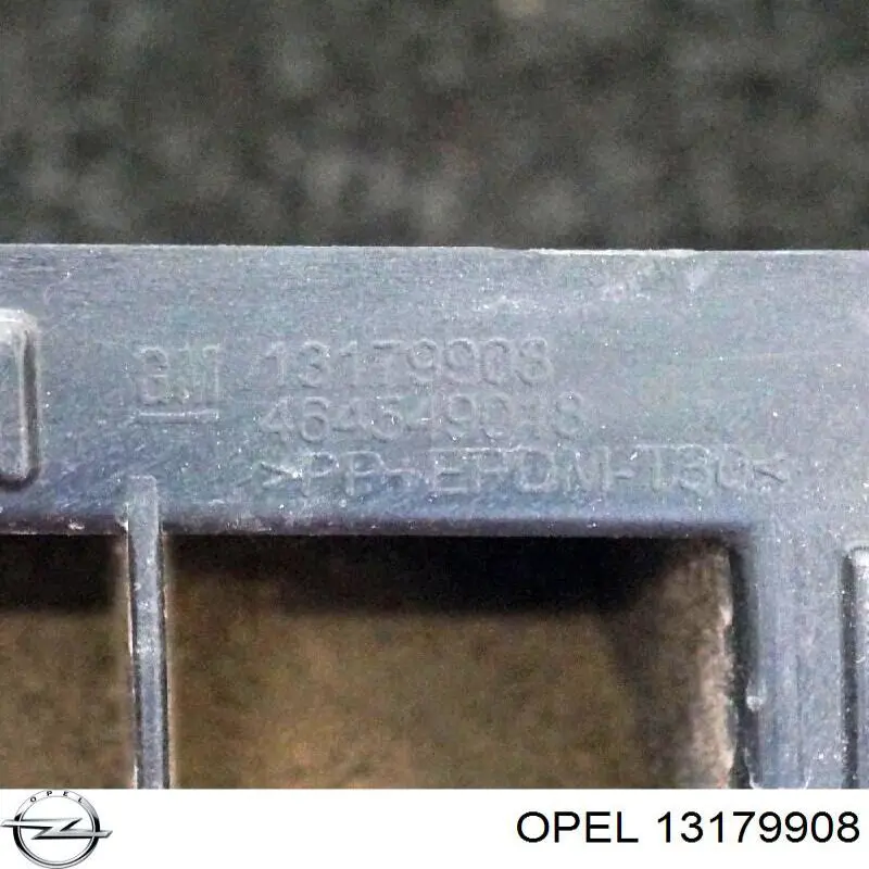 Prowadnica zderzaka tylnego Opel 13179908 cena, od 38,25 USD
