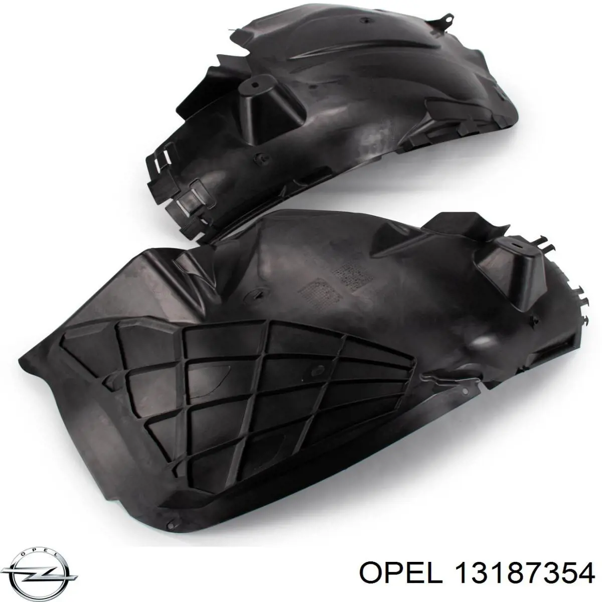Nadkole błotnika przedniego lewe Opel 13187354 cena, od 20,20 USD