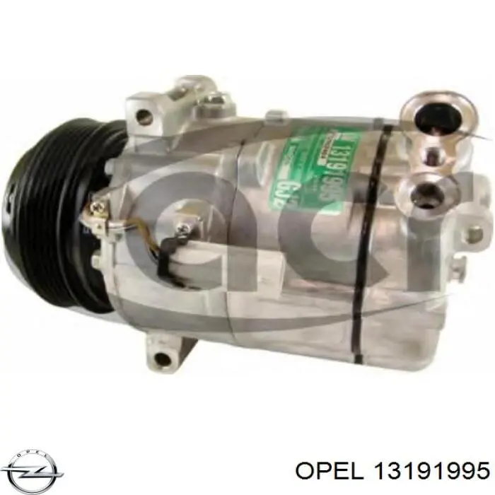 Do koszyka 6854007 Opel Sprężarka klimatyzacji