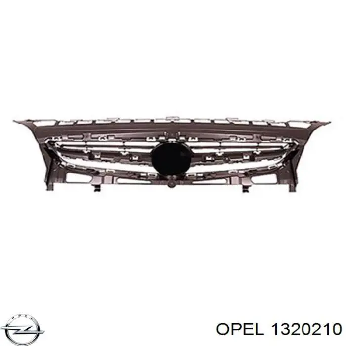 Atrapa chłodnicy Dega OPL09AS030 cena, od 62,27 USD