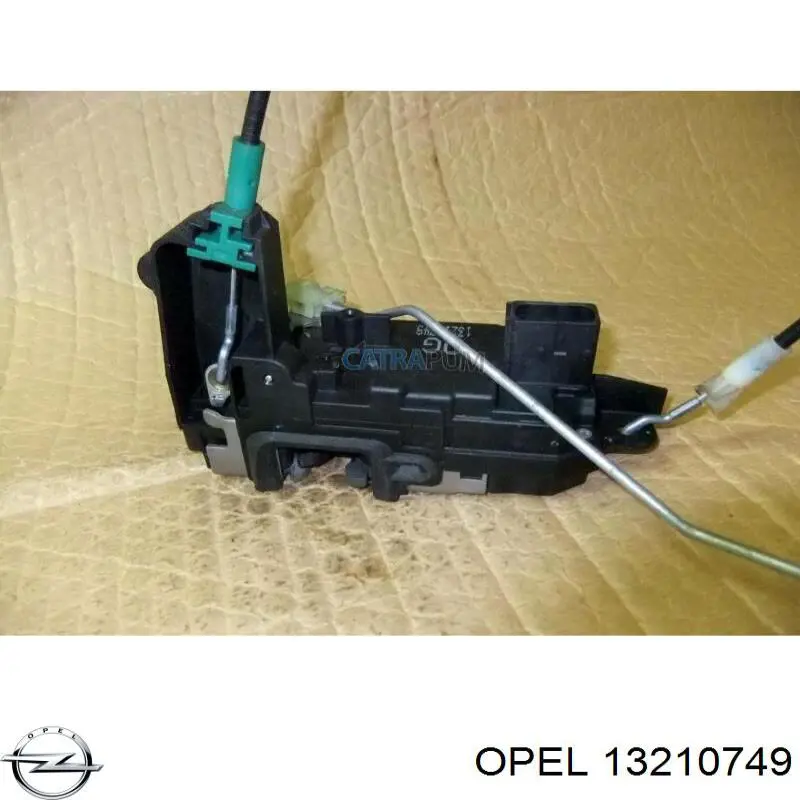 Zamek drzwi przednich prawych Opel Zafira B minivan (A05) (2005 - 2011) cena, od 35,75 USD