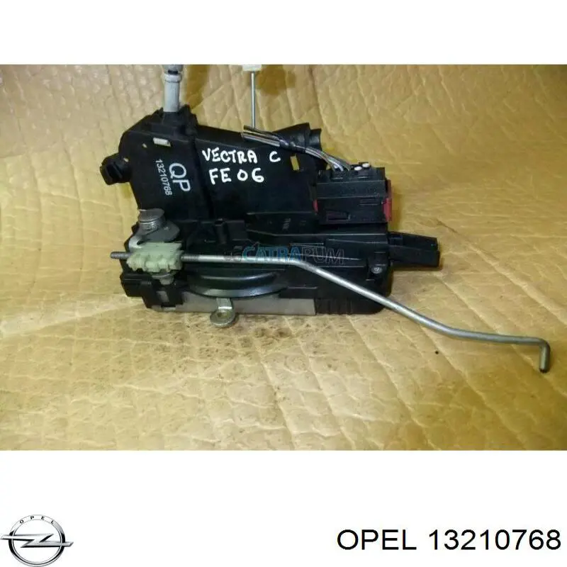 13210768 Opel Zamek drzwi przednich lewych