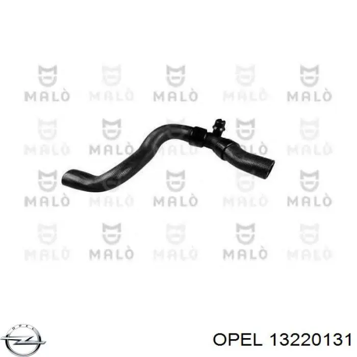 13220131 Opel Przewód (króciec) chłodnicy górny