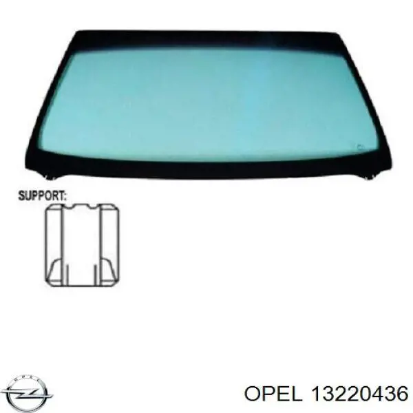 Szyba przednia Opel Astra H hatchback (A04) (2004 - 2014) cena, od 113,84 USD
