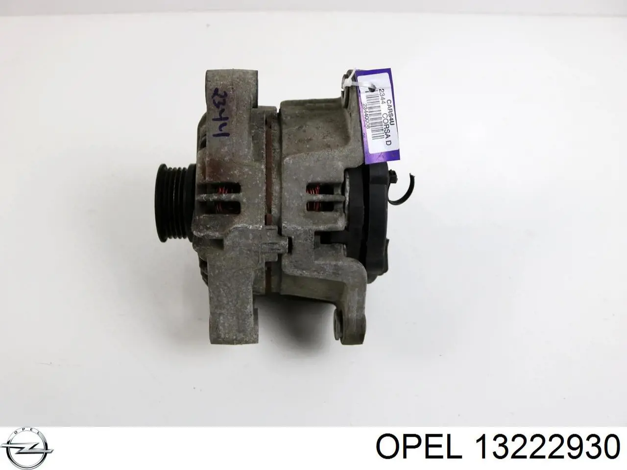 13222930 Opel Alternator