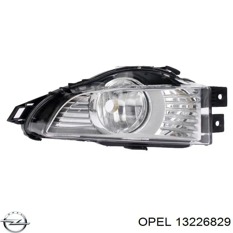 Lampa przeciwmgielna prawa Opel 13226829 cena, od 42,56 USD
