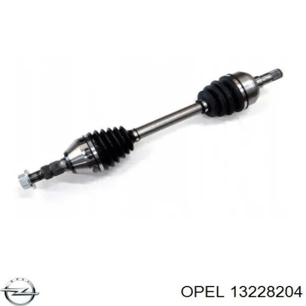 Półoś napędowa przednia lewa Opel 13228204 cena, od 76,62 USD