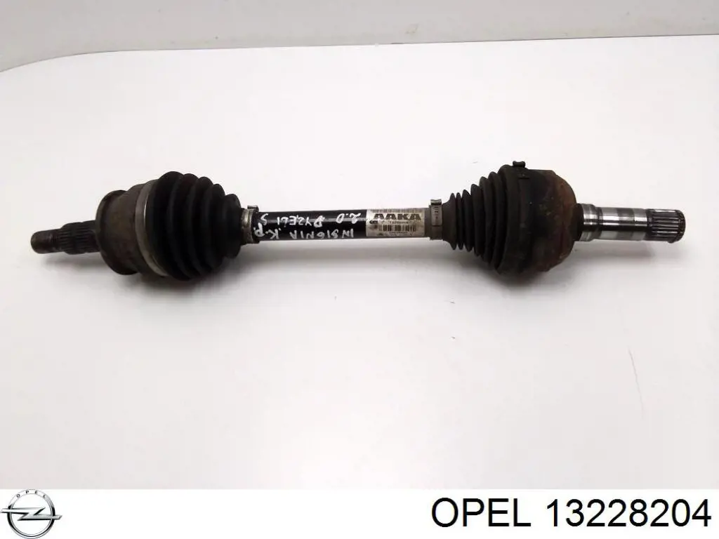 13228204 Opel Półoś napędowa przednia lewa
