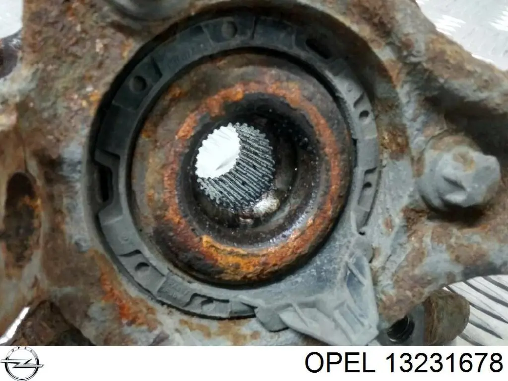 13231678 Opel Piasta przednia