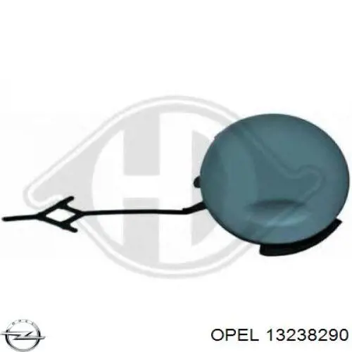 Zaślepka haku holowniczego zderzaka przednia Opel 13238290 cena, od 19,91 USD