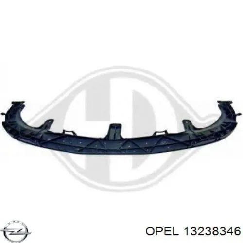 Do koszyka 13238346 Opel Wzmocnienie zderzaka przedniego