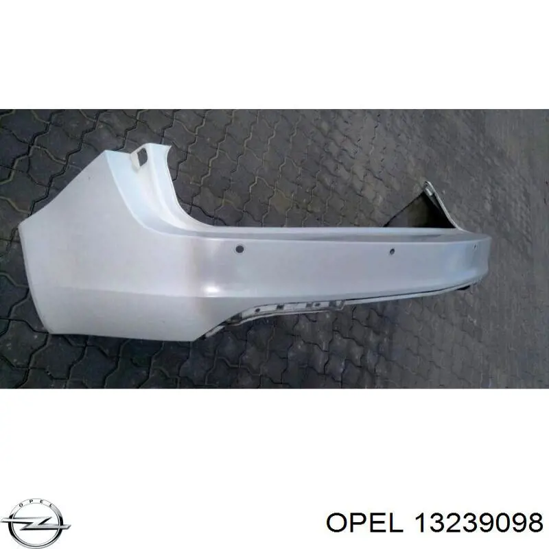 Zderzak tylny Opel 23430215 cena, od 282,63 USD