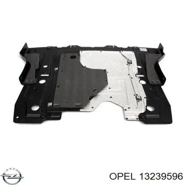 Osłona silnika, miski (przedziału silnika) do Opel Zafira C P12