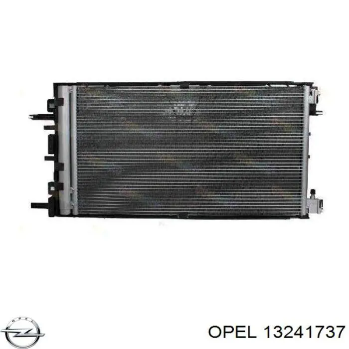 Do koszyka 13241737 Opel Chłodnica klimatyzacji