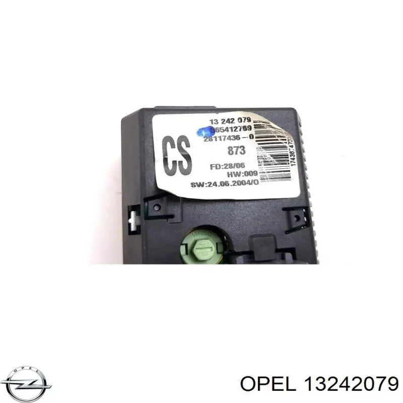Do koszyka 13242079 Opel Wyświetlacz wielofunkcyjny