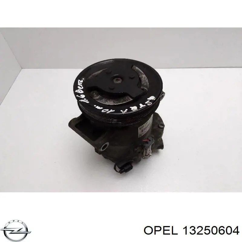 Sprężarka klimatyzacji Opel 13250604 cena, od 327,05 USD