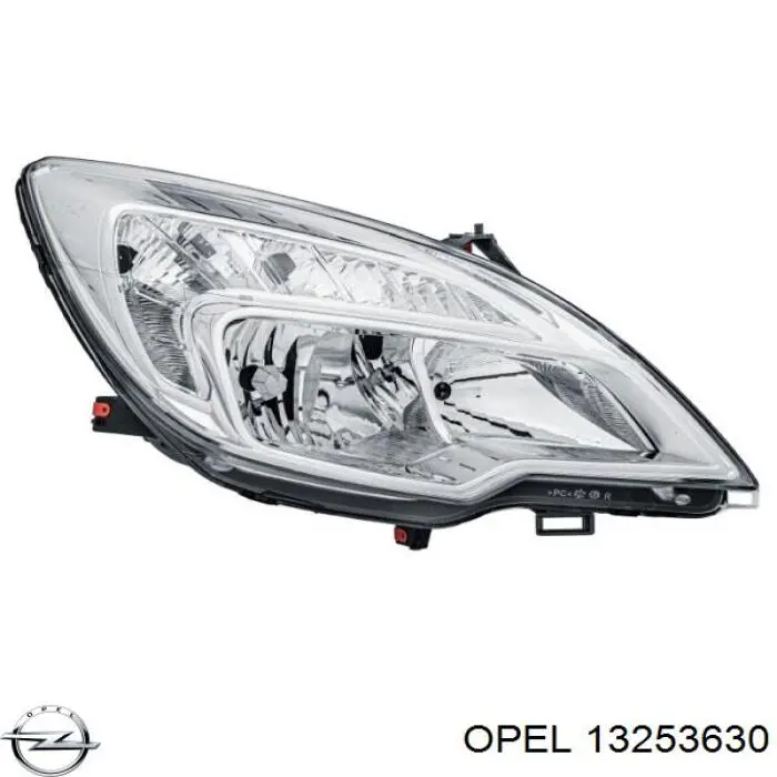 Reflektor prawy do Opel Meriva B 