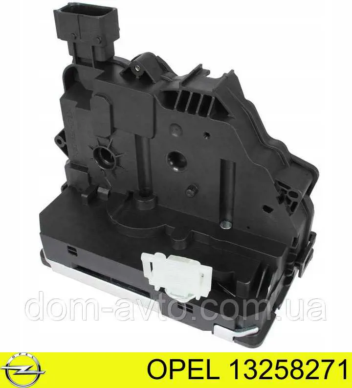 13258271 Opel Zamek drzwi przednich lewych