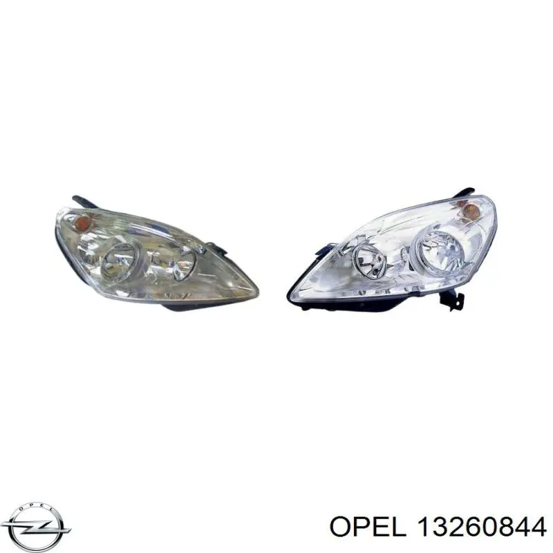 Reflektor lewy 13260844 Opel