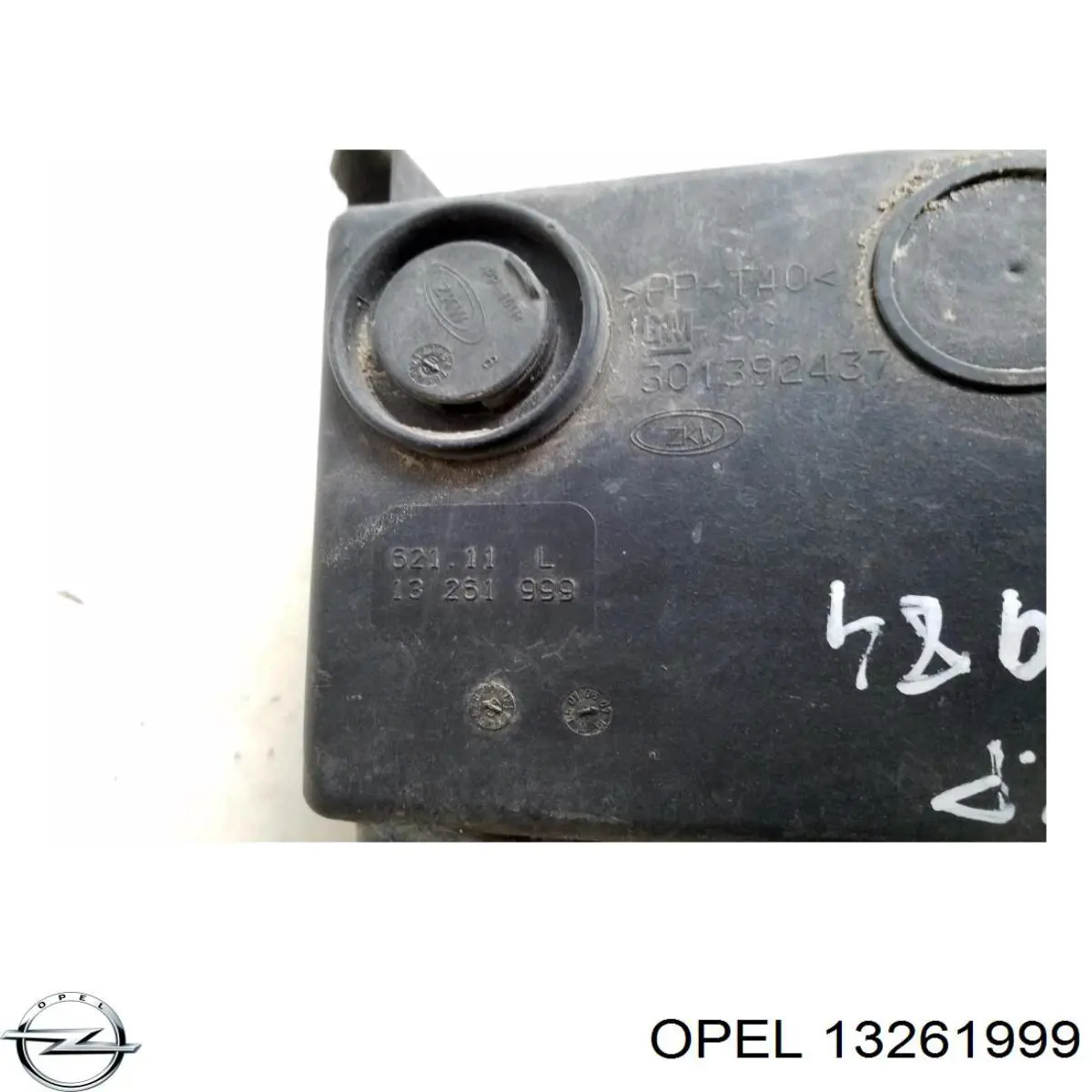 Lampa przeciwmgielna lewa Opel 13261999 cena, od 59,59 USD
