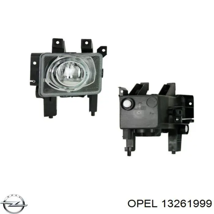 13261999 Opel Lampa przeciwmgielna lewa