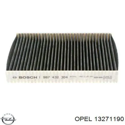 Filtr kabiny Opel 13271190 cena, od 10,22 USD