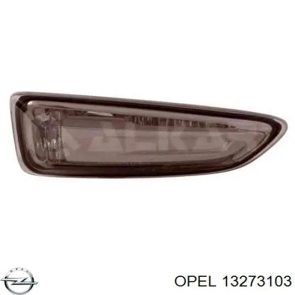 Powtarzacz kierunkowskazu na błotniku lewy Opel 13273103 cena, od 17,79 USD